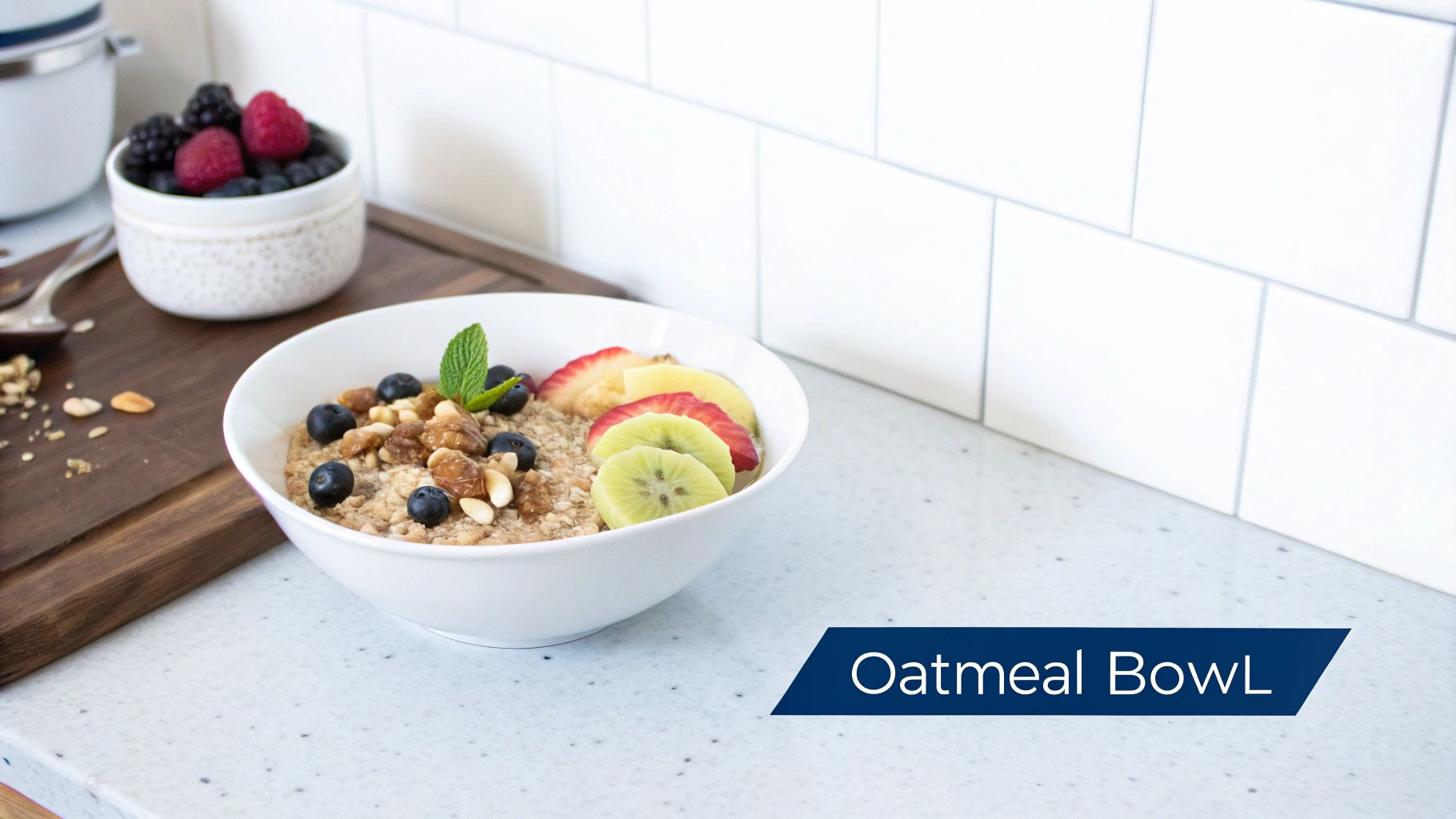 Low FODMAP Oatmeal Bowl