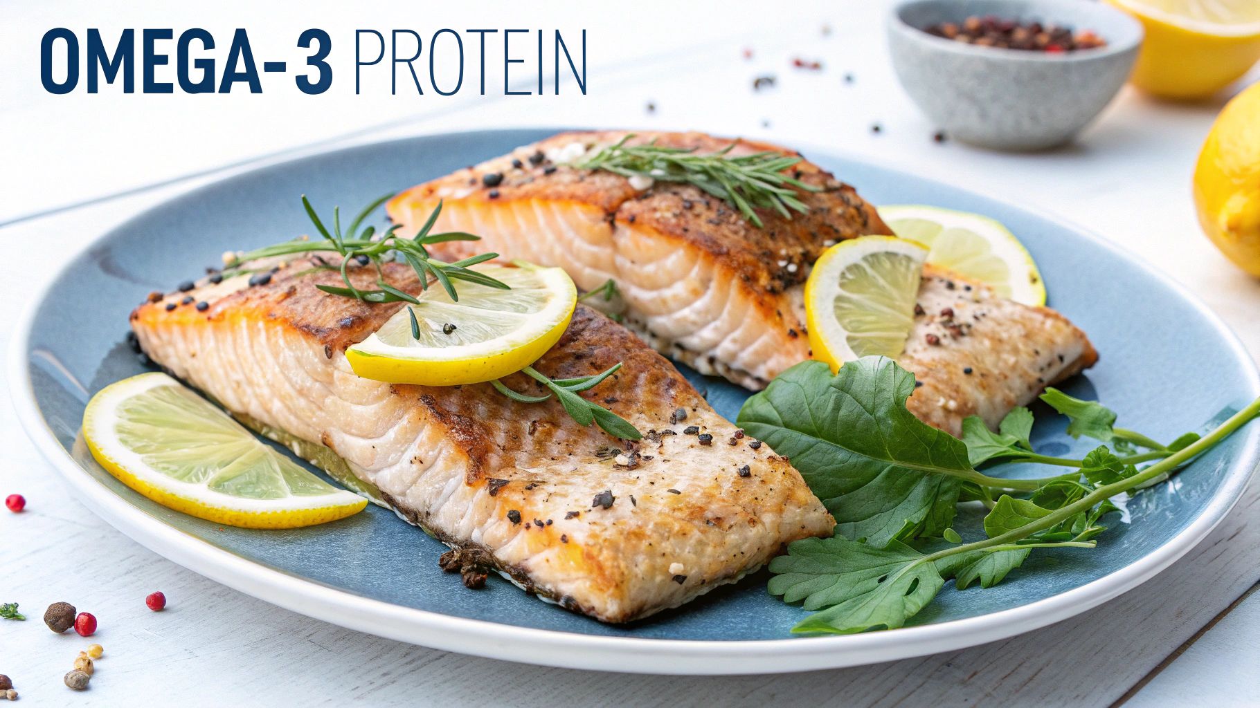 Omega-3 Rich Protein Preparation