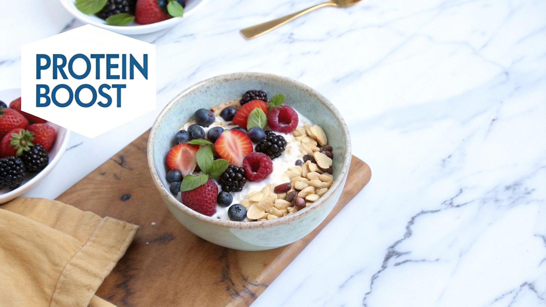 Greek Yogurt with Berries