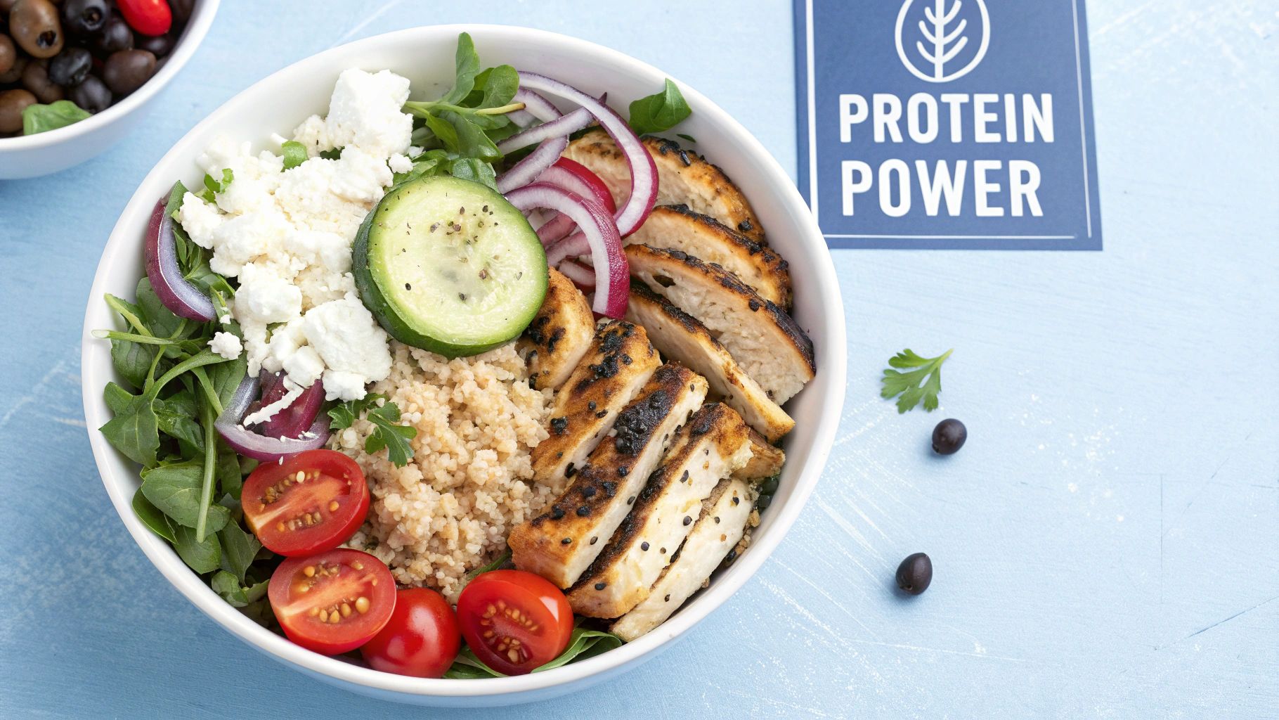 Greek Chicken Bowls with Quinoa