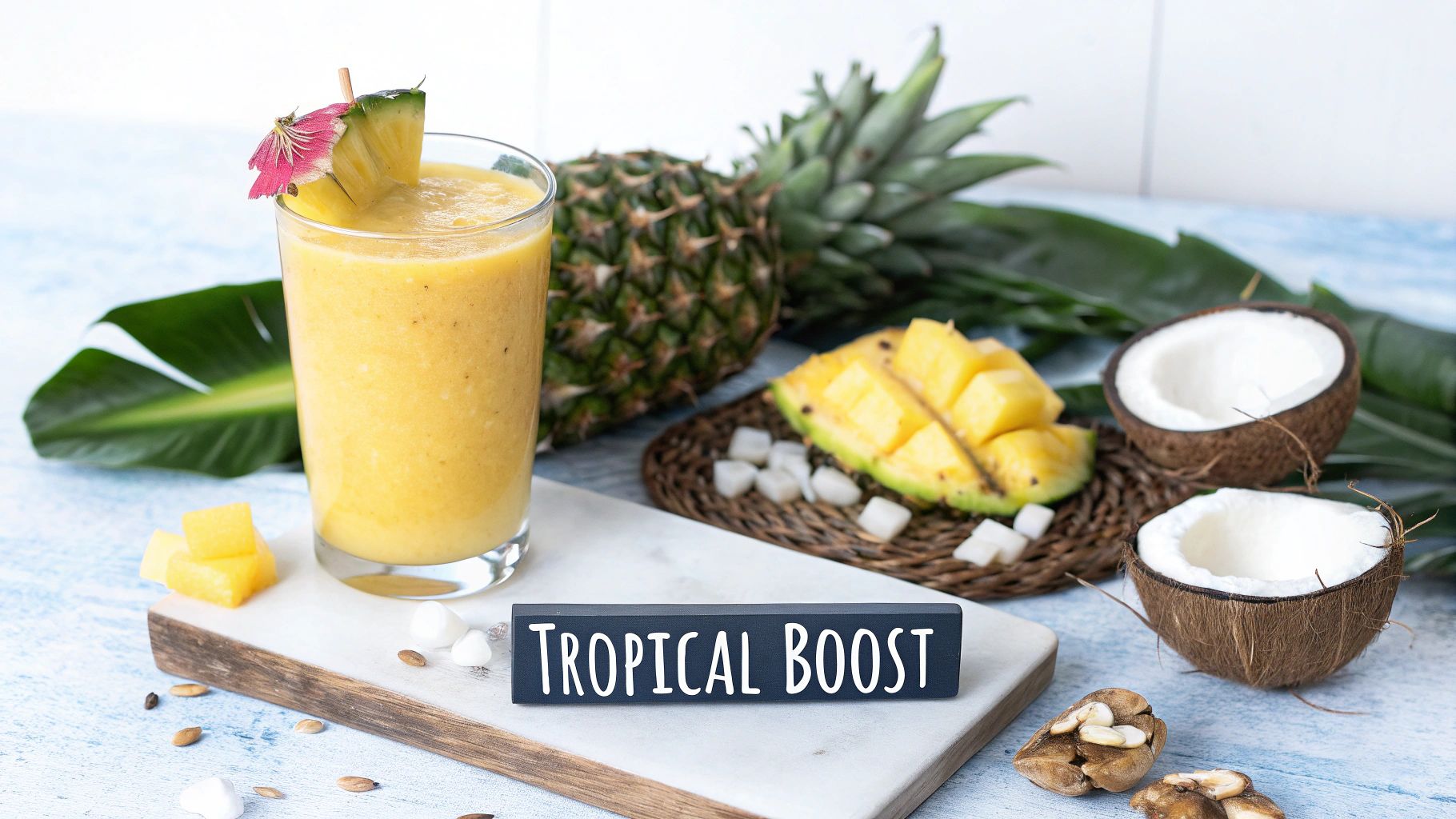 Tropical Pea Protein Paradise