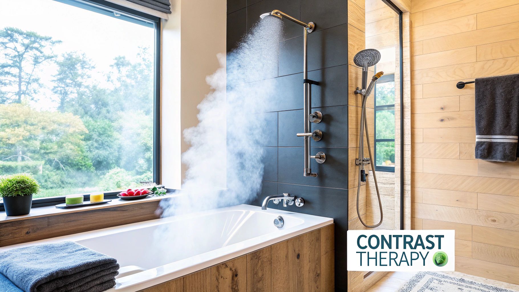 1. Master Contrast Hydrotherapy (Hot/Cold Shock)