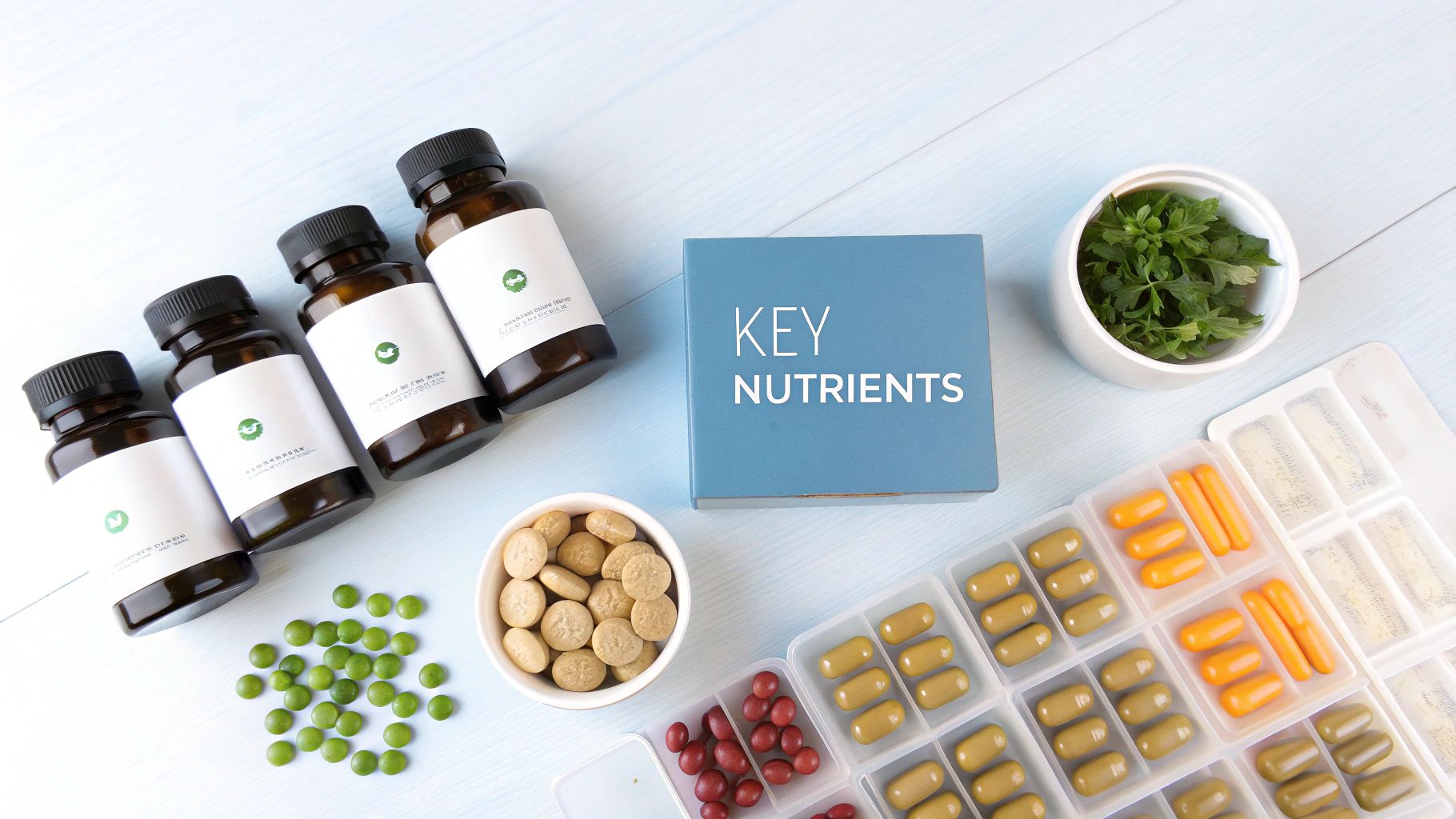 Supplements for vegan muscle gain