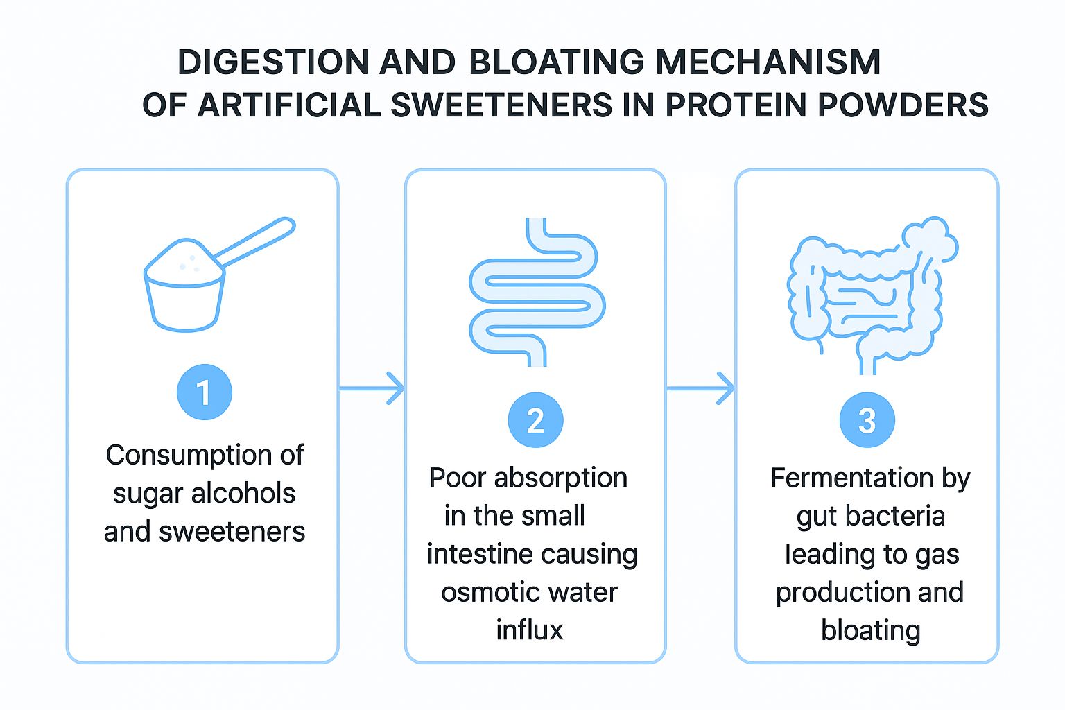 Infographic showing key data about Artificial Sweeteners and Sugar Alcohols