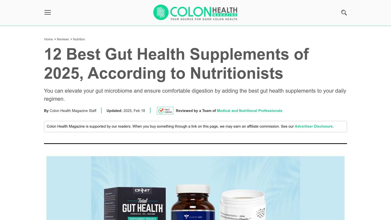 Colon Health Magazine