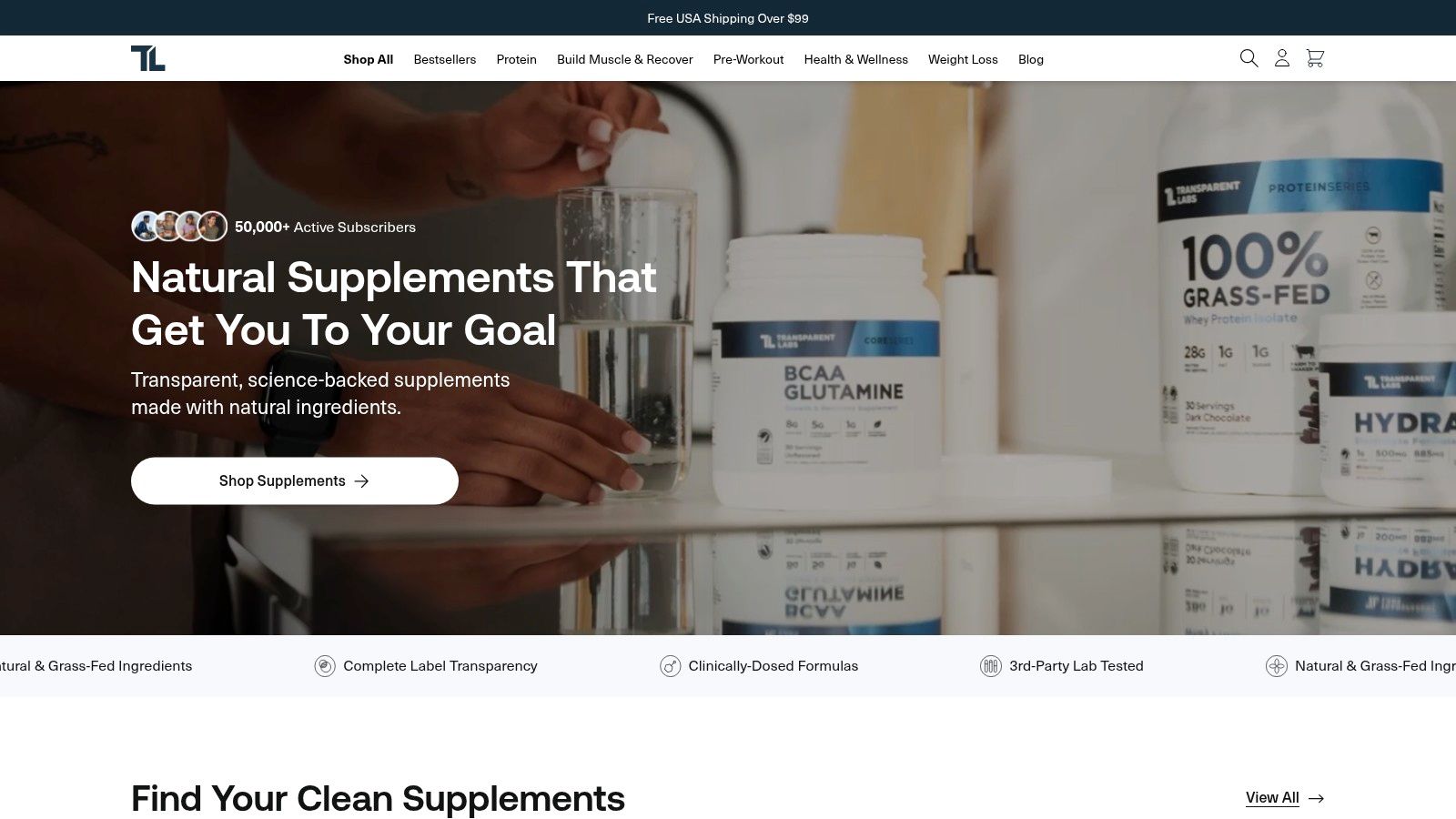 Transparent Labs Whey Protein Isolate