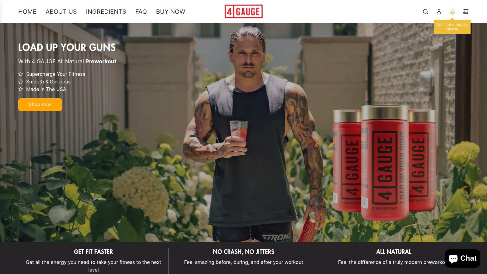 4 Gauge Pre-Workout