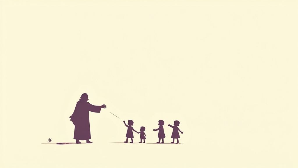 Isaiah 40:11 - He gathers the lambs in his arms