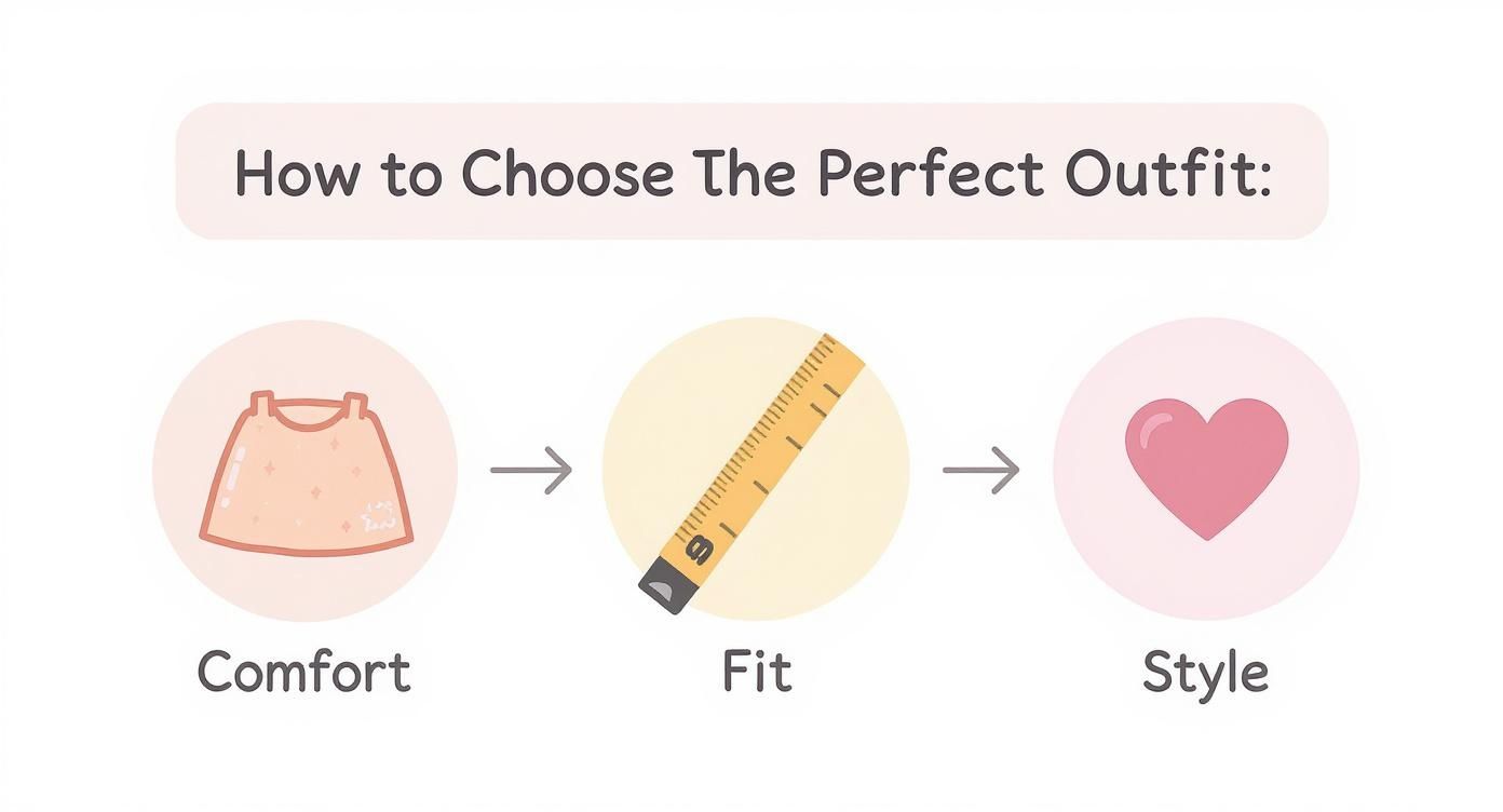 Infographic about take me home outfit for newborn