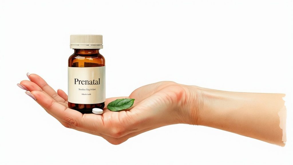 Start Taking Prenatal Vitamins with Folic Acid