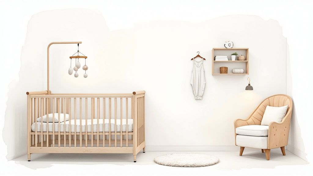 A parent feeding their baby with a bottle.