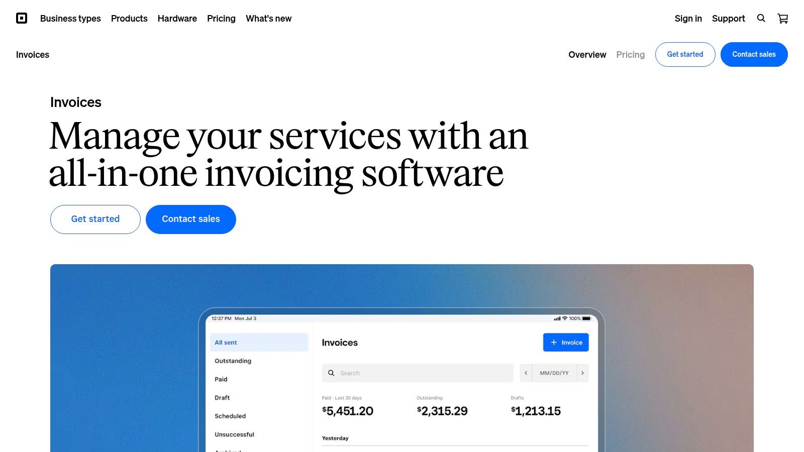 Square Invoices