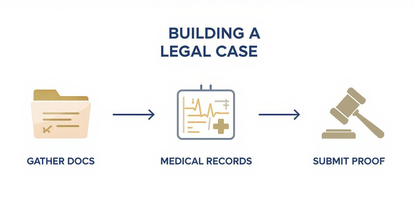 Infographic about short term disability lawyer toronto