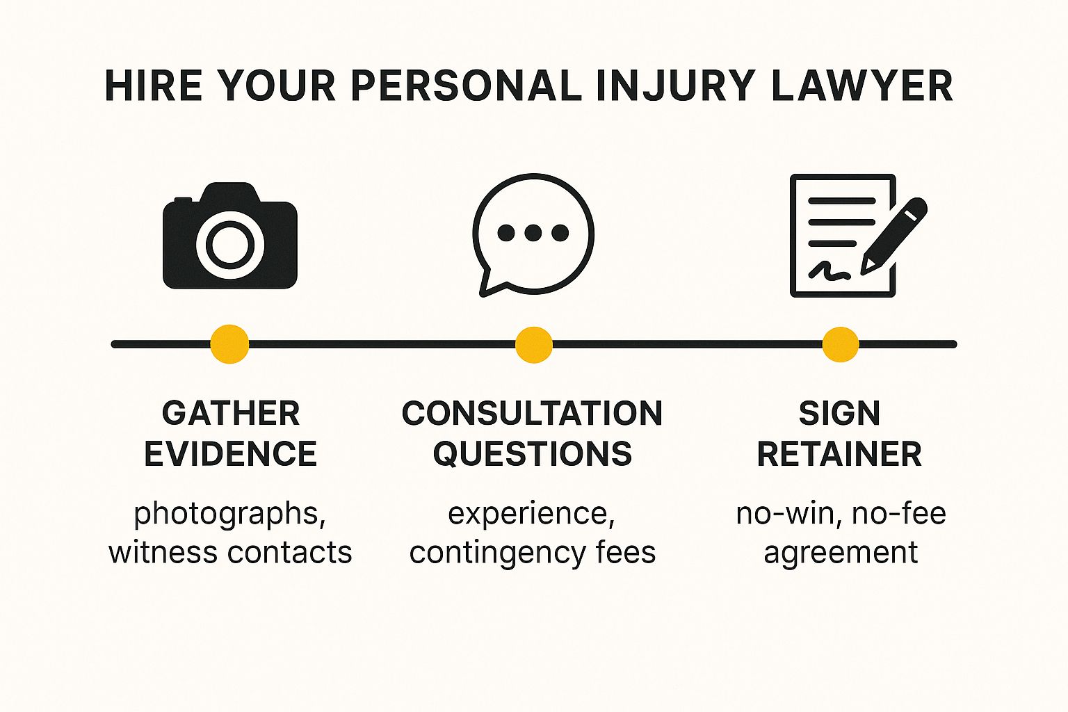 Infographic about slip and fall personal injury lawyer