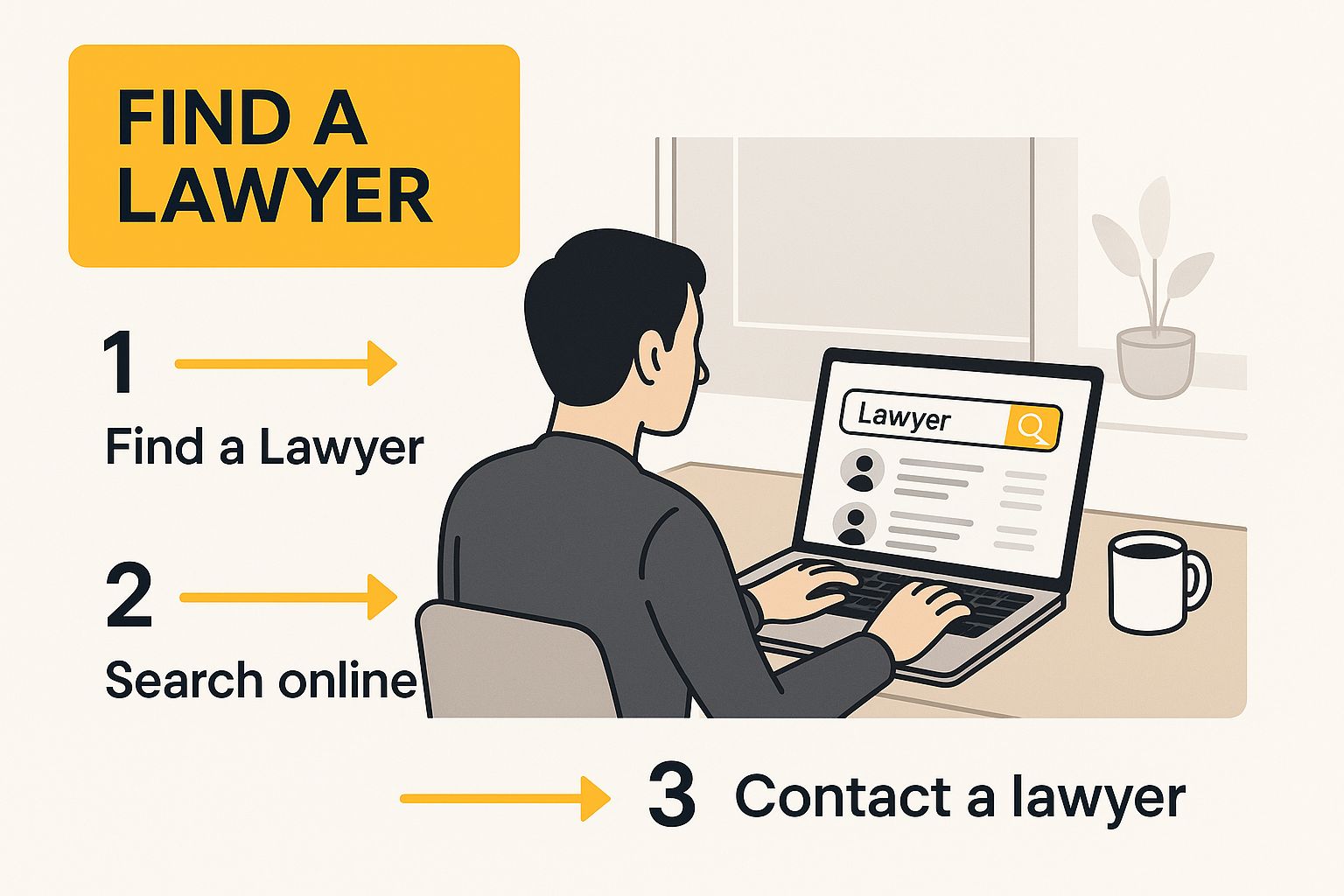 Infographic about lawyers for immigration near me