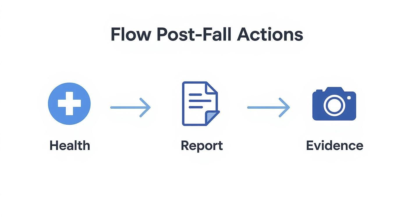 Infographic about slip and fall lawyer mississauga