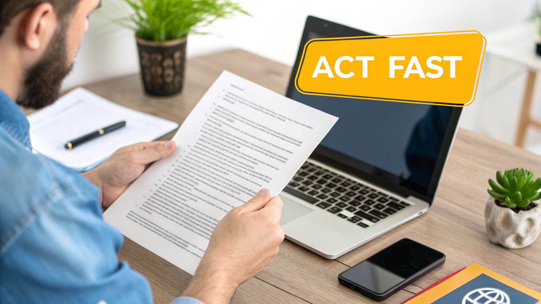 Denied benefits letter