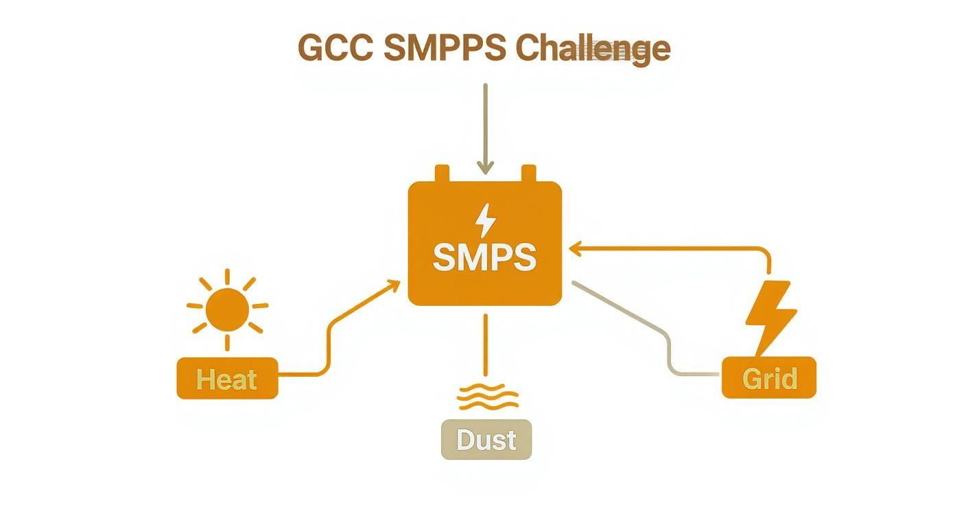 Infographic about Power supply SMPS