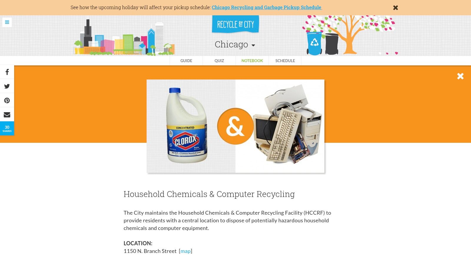 City of Chicago – Household Chemicals & Computer Recycling Facility (HCCRF)