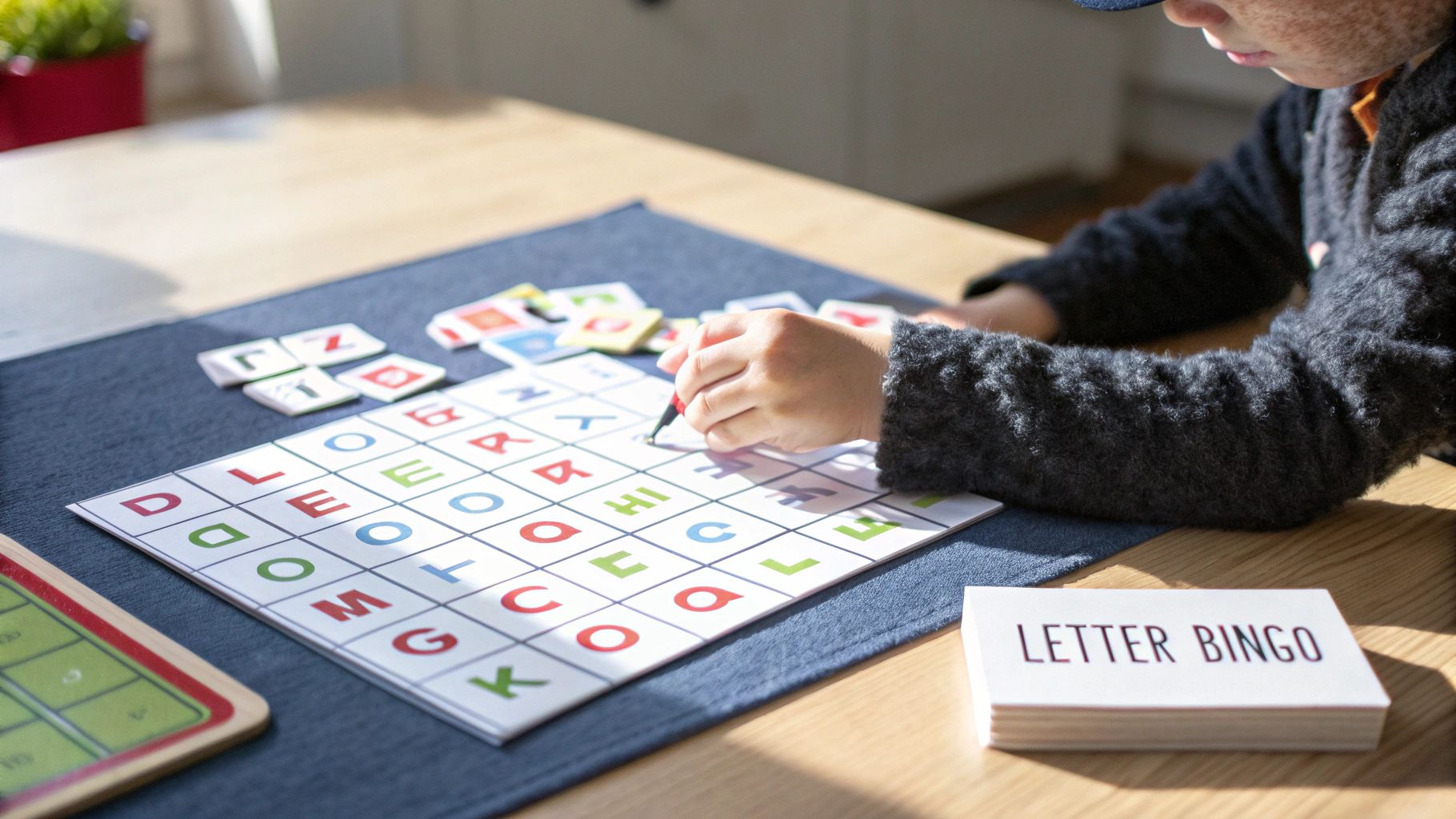 Letter Recognition Bingo