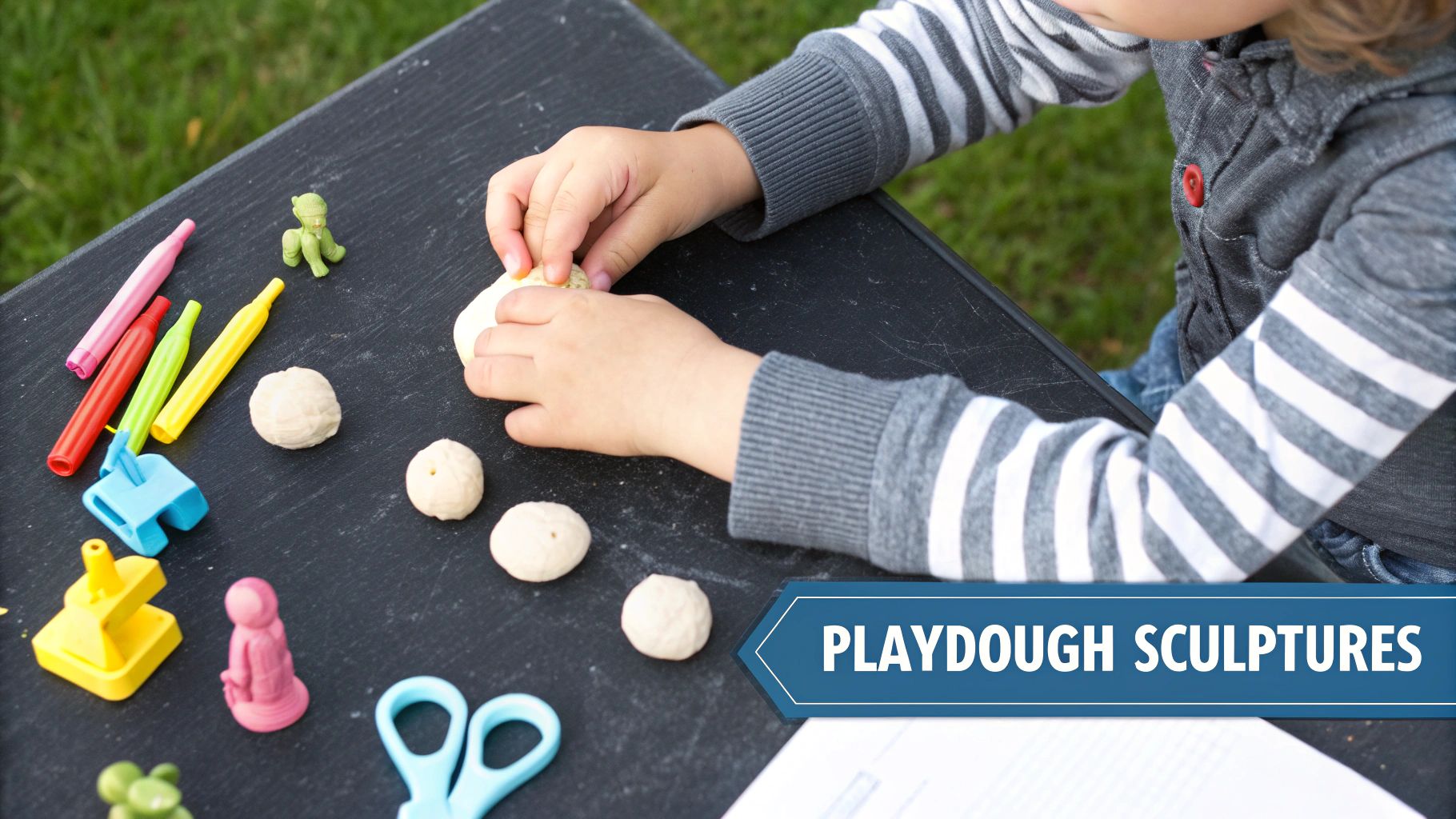 Playdough Sculptures and Creations