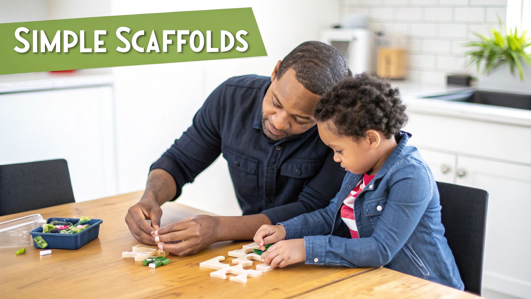 A parent comforting a child, showing emotional support and connection.