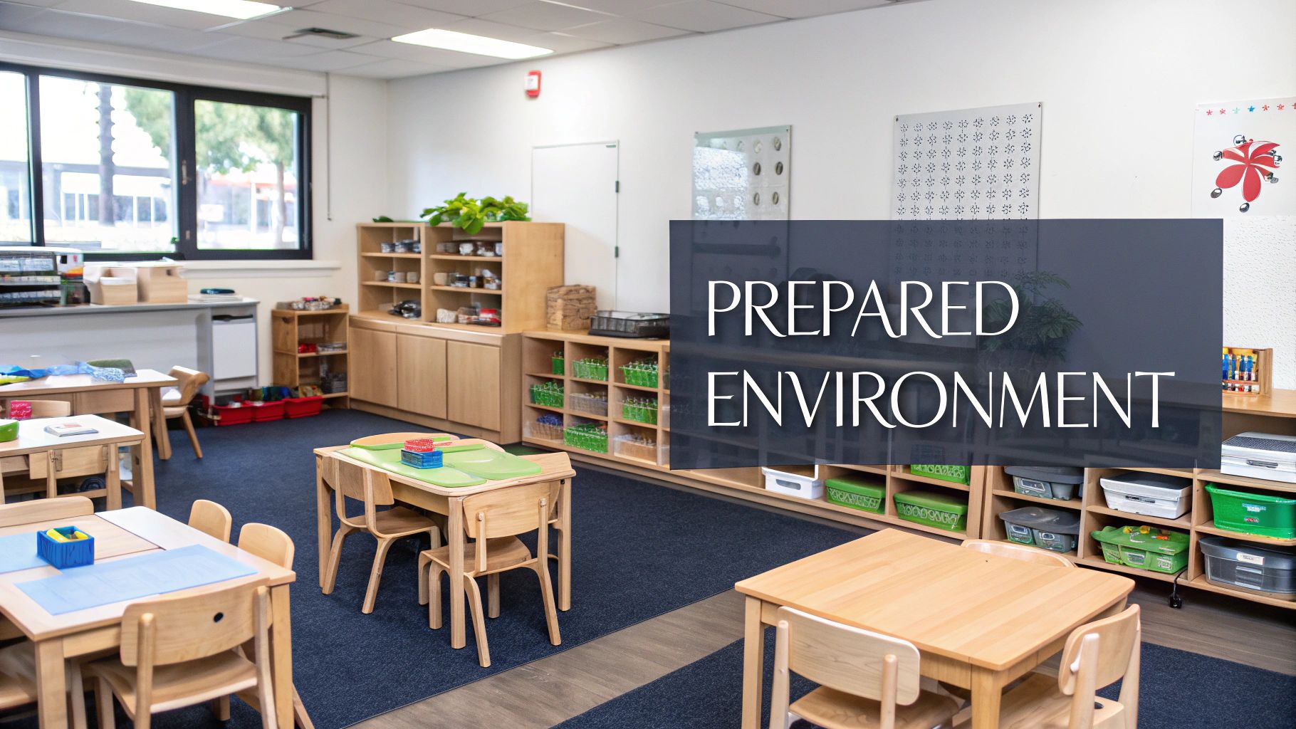 Montessori-Inspired Prepared Environment