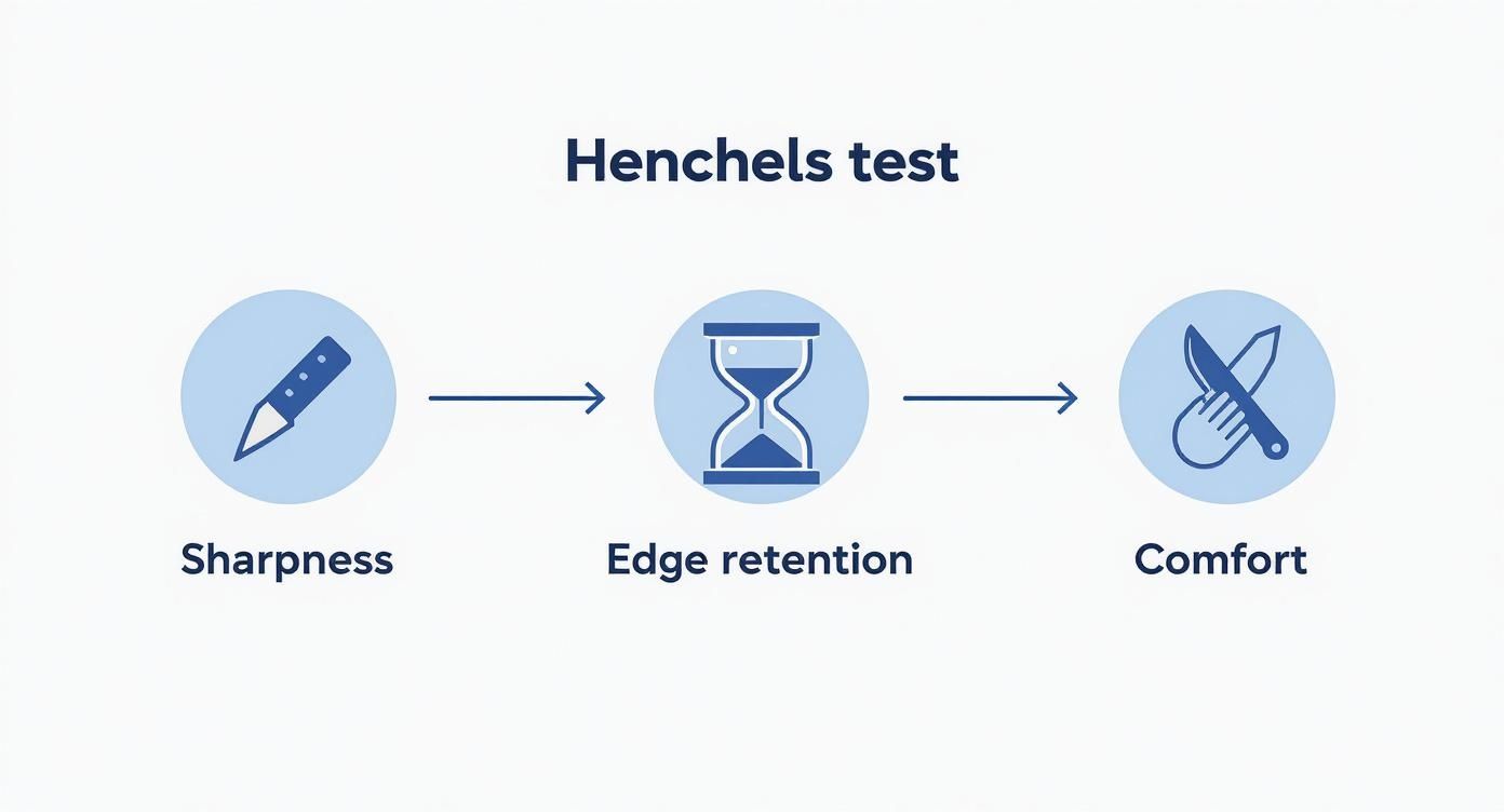 Infographic about henckels knife set review