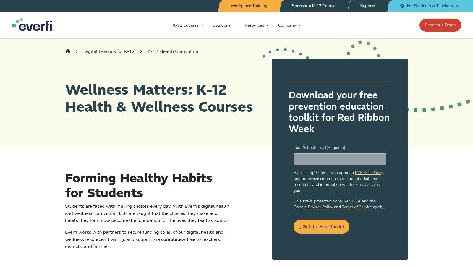 EVERFI (K–12 Health & Wellness, including The Compassion Project)