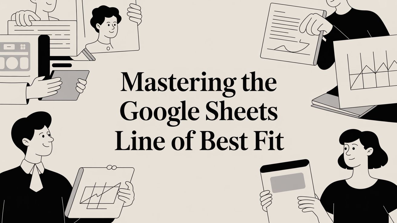 Mastering the Google Sheets Line of Best Fit