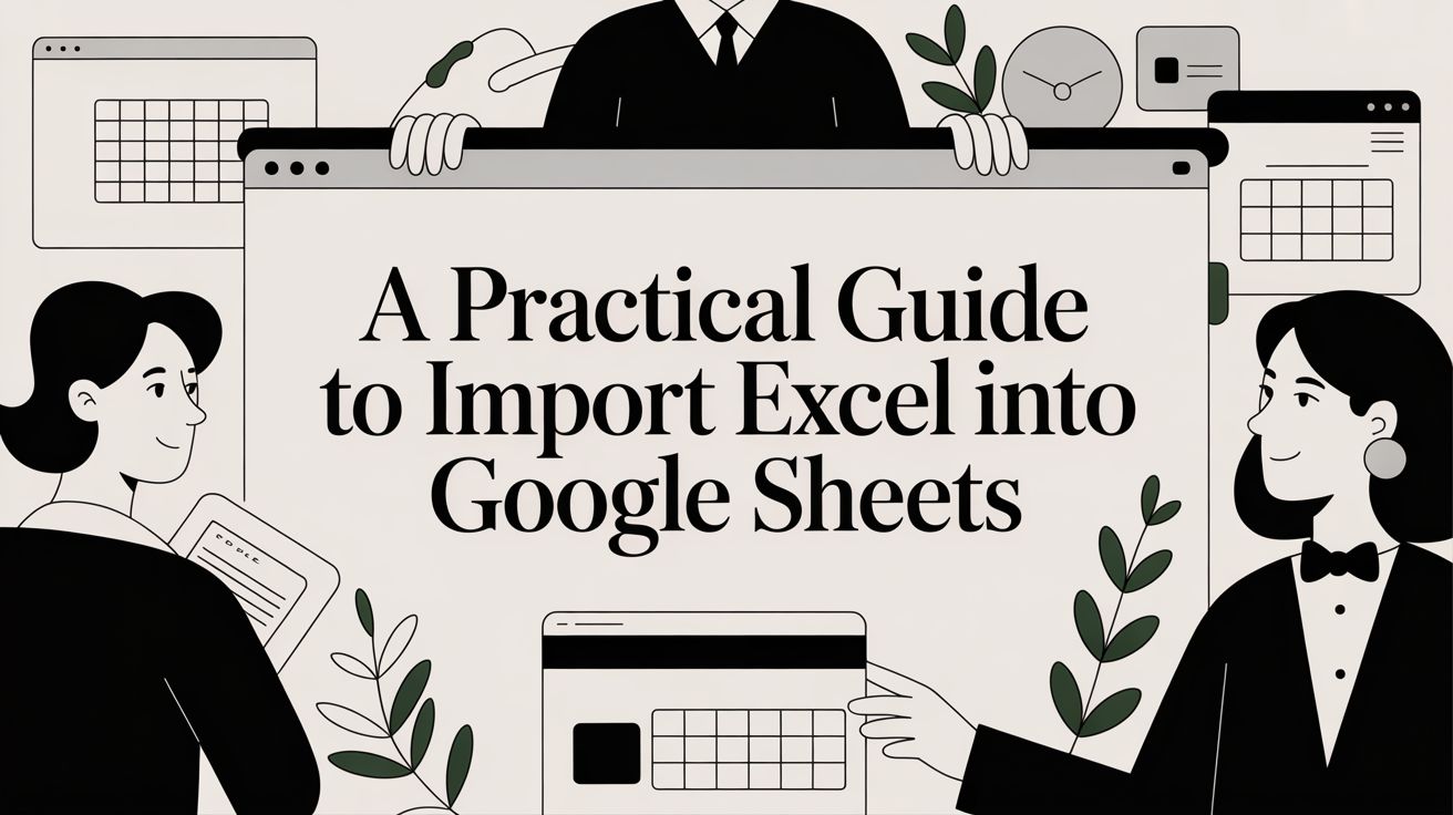 A Practical Guide to Import Excel Into Google Sheets