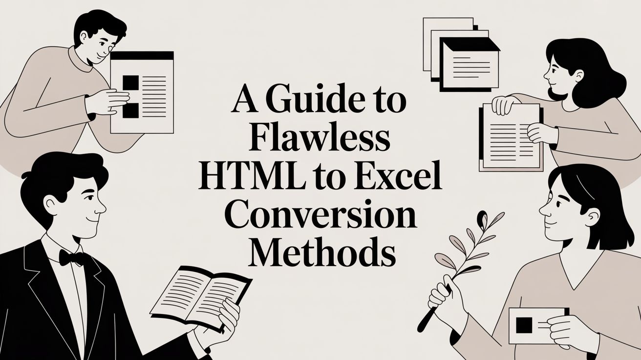 A Guide to Flawless HTML to Excel Conversion Methods