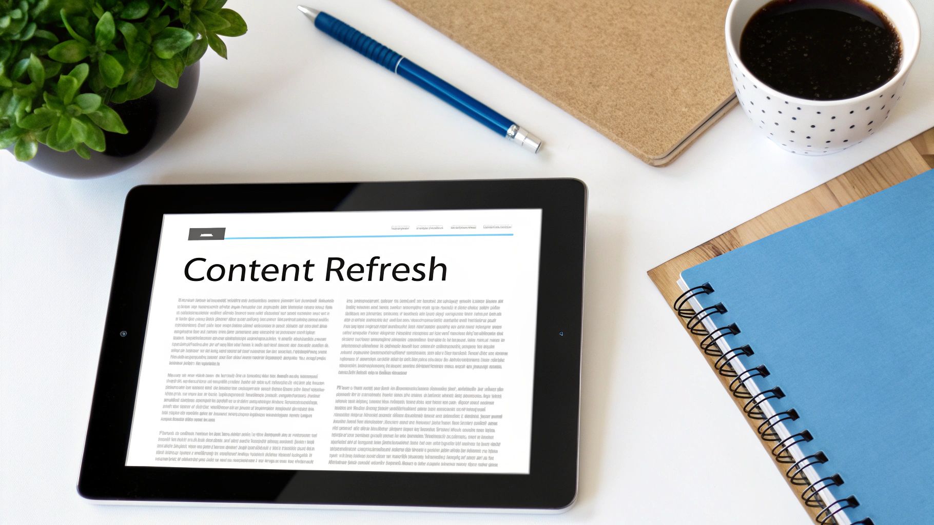 Content Audit and Updates