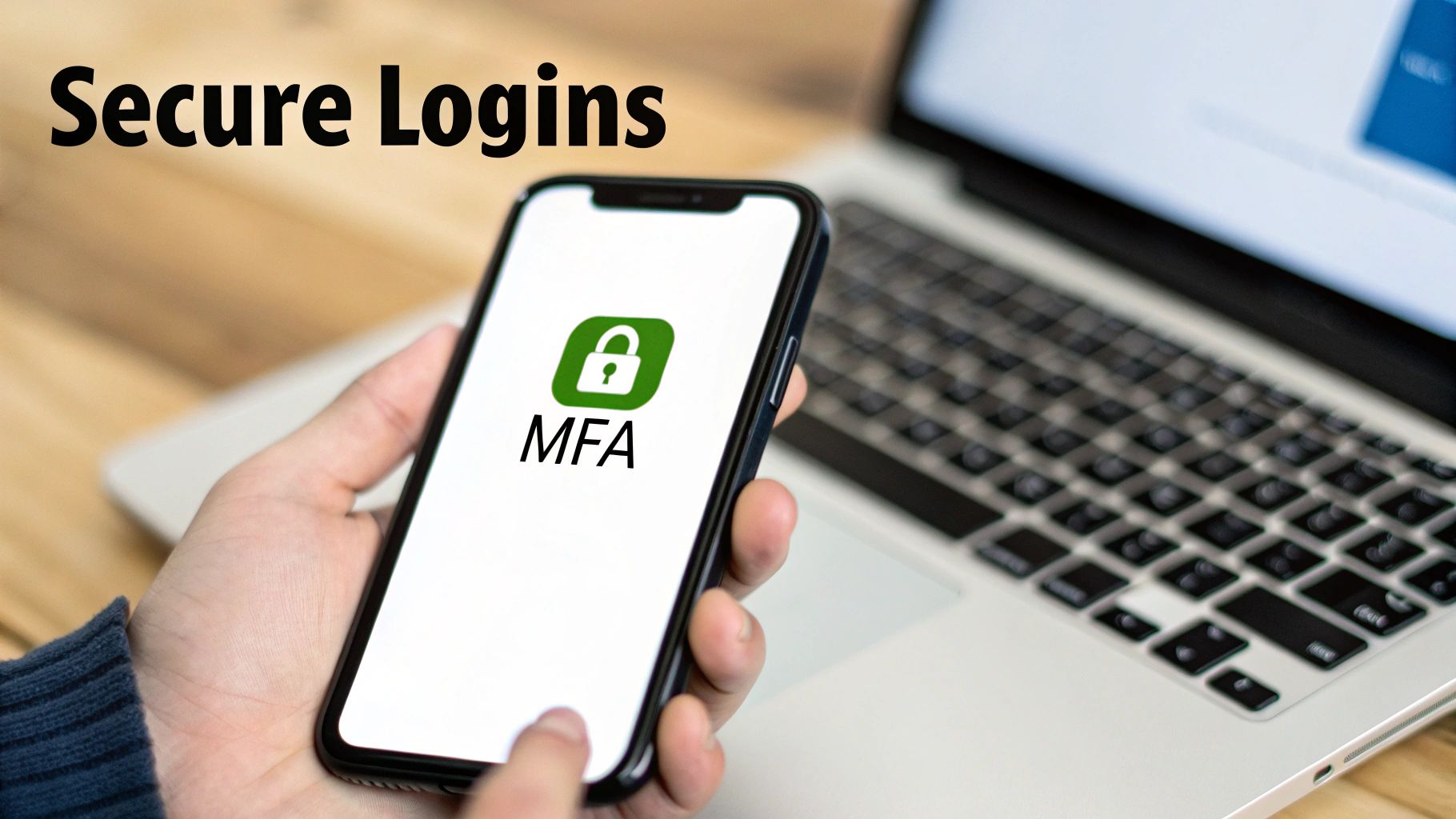 A lock and key symbolizing user access controls.