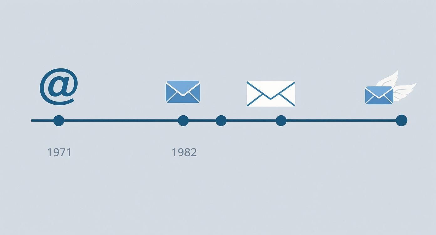 Infographic about why is email so important to modern communication