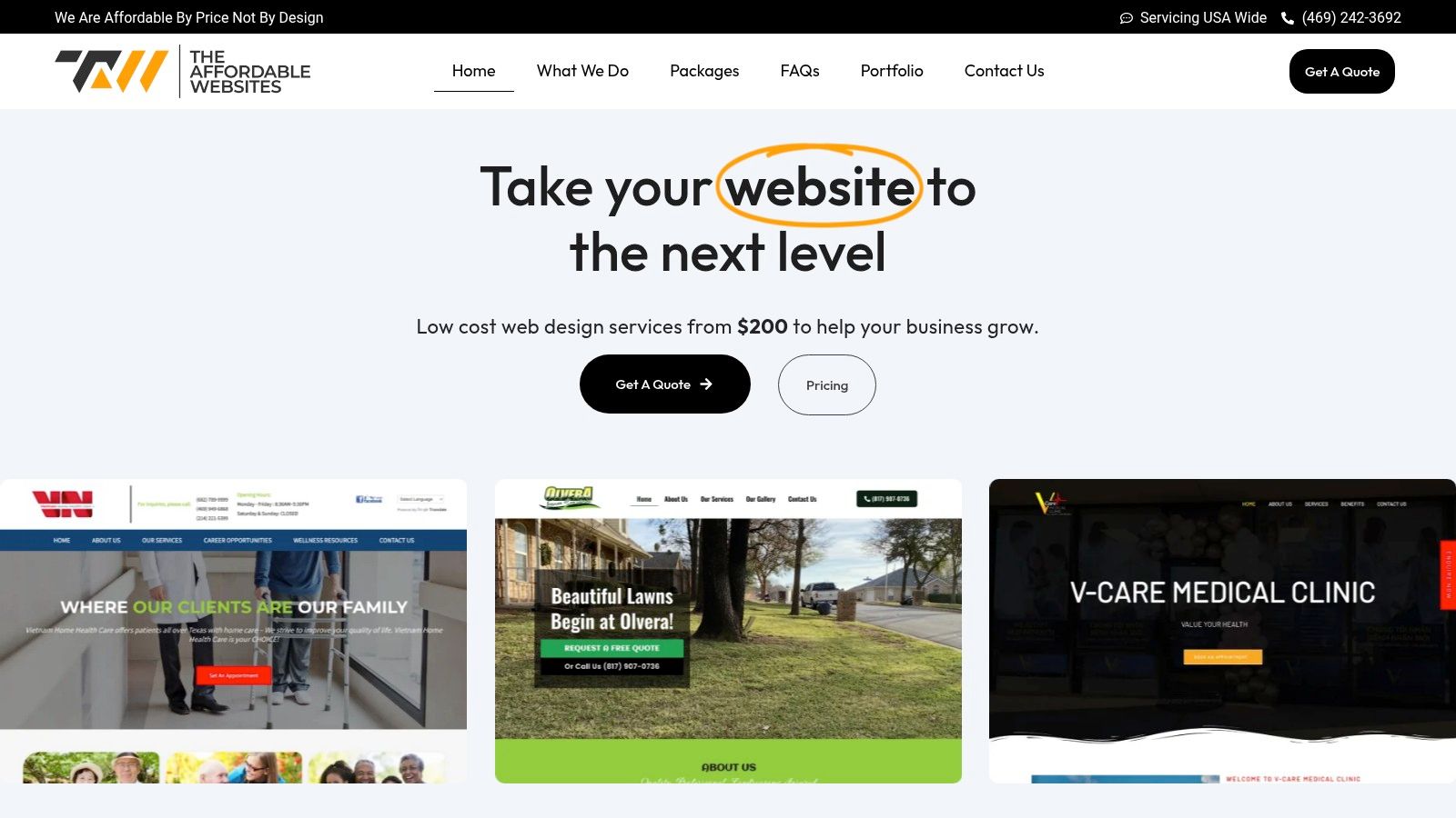 The Affordable Websites