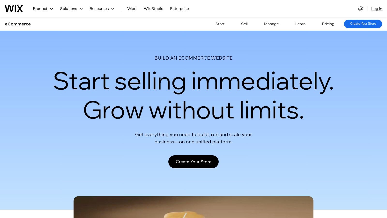 Wix eCommerce