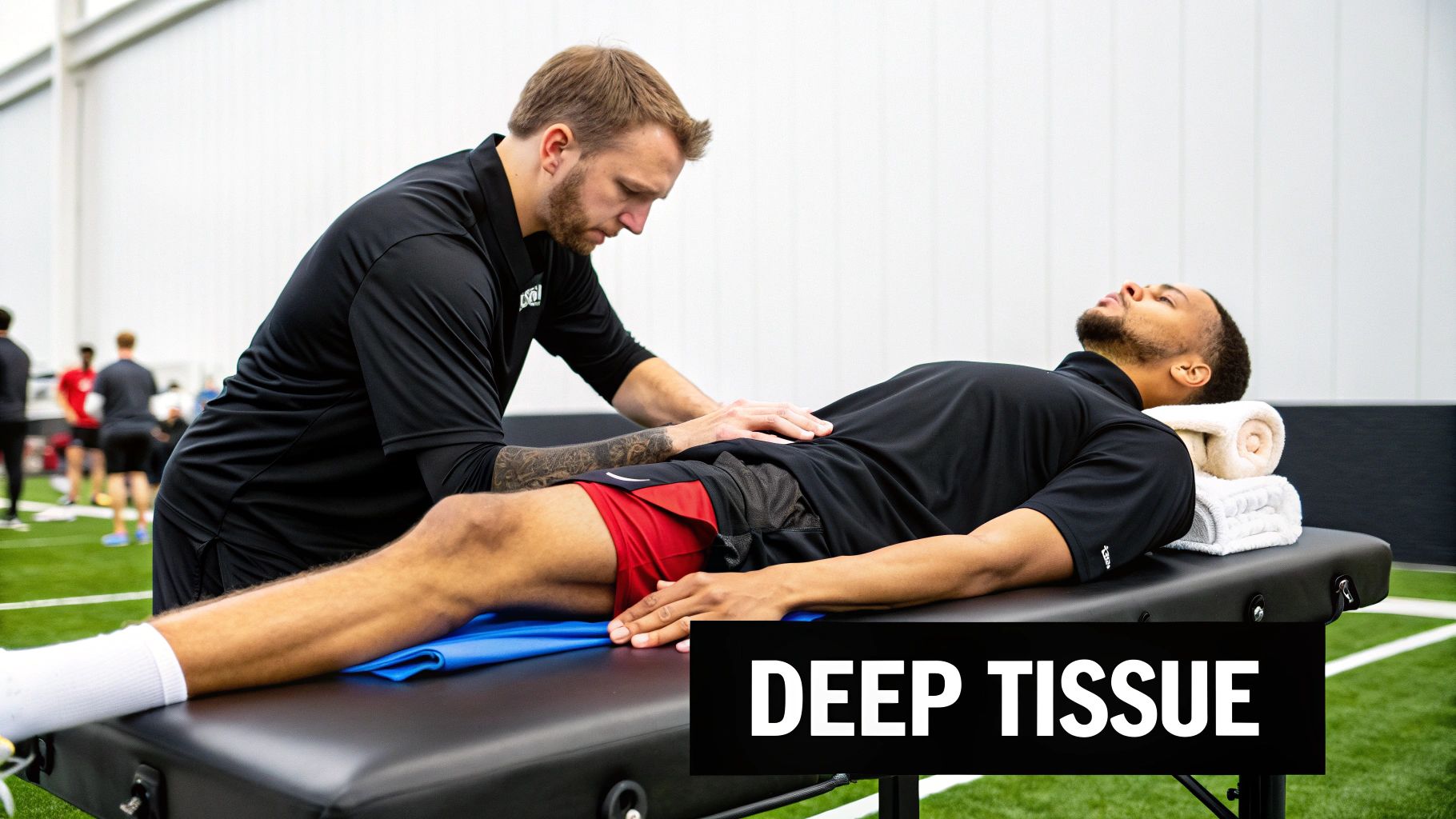 Sports massage techniques