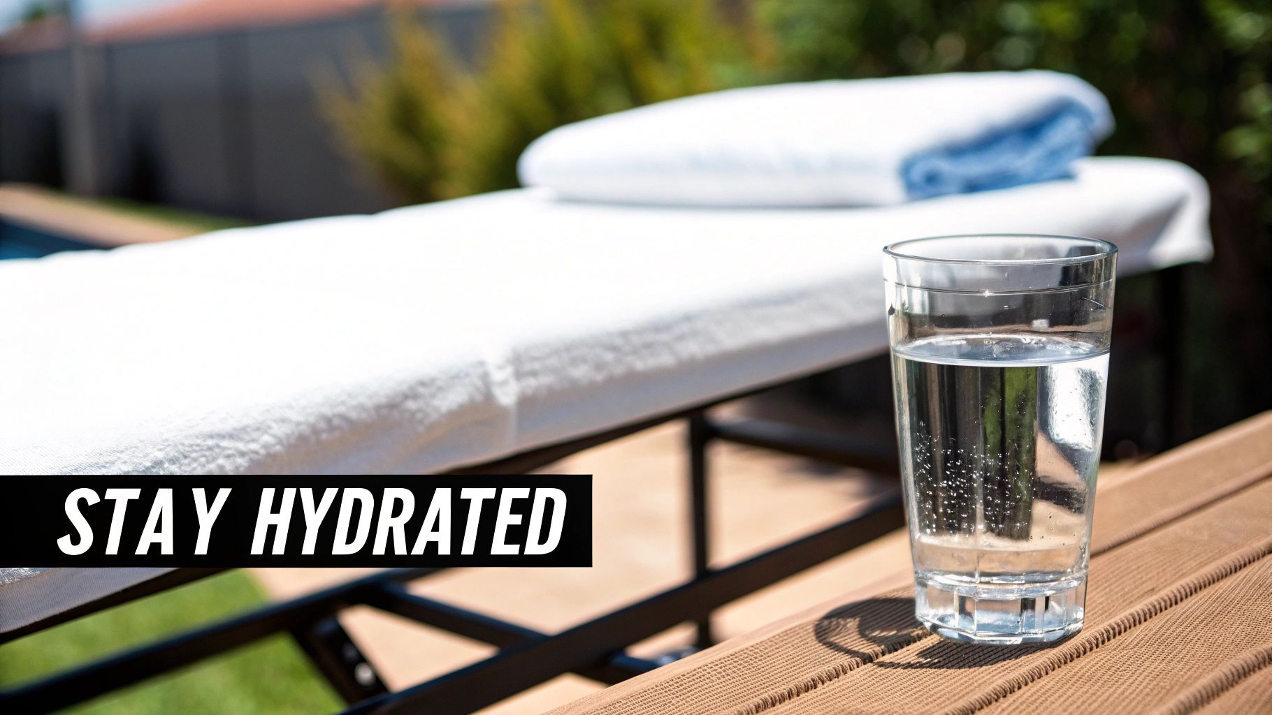 Hydrate Immediately and Continuously