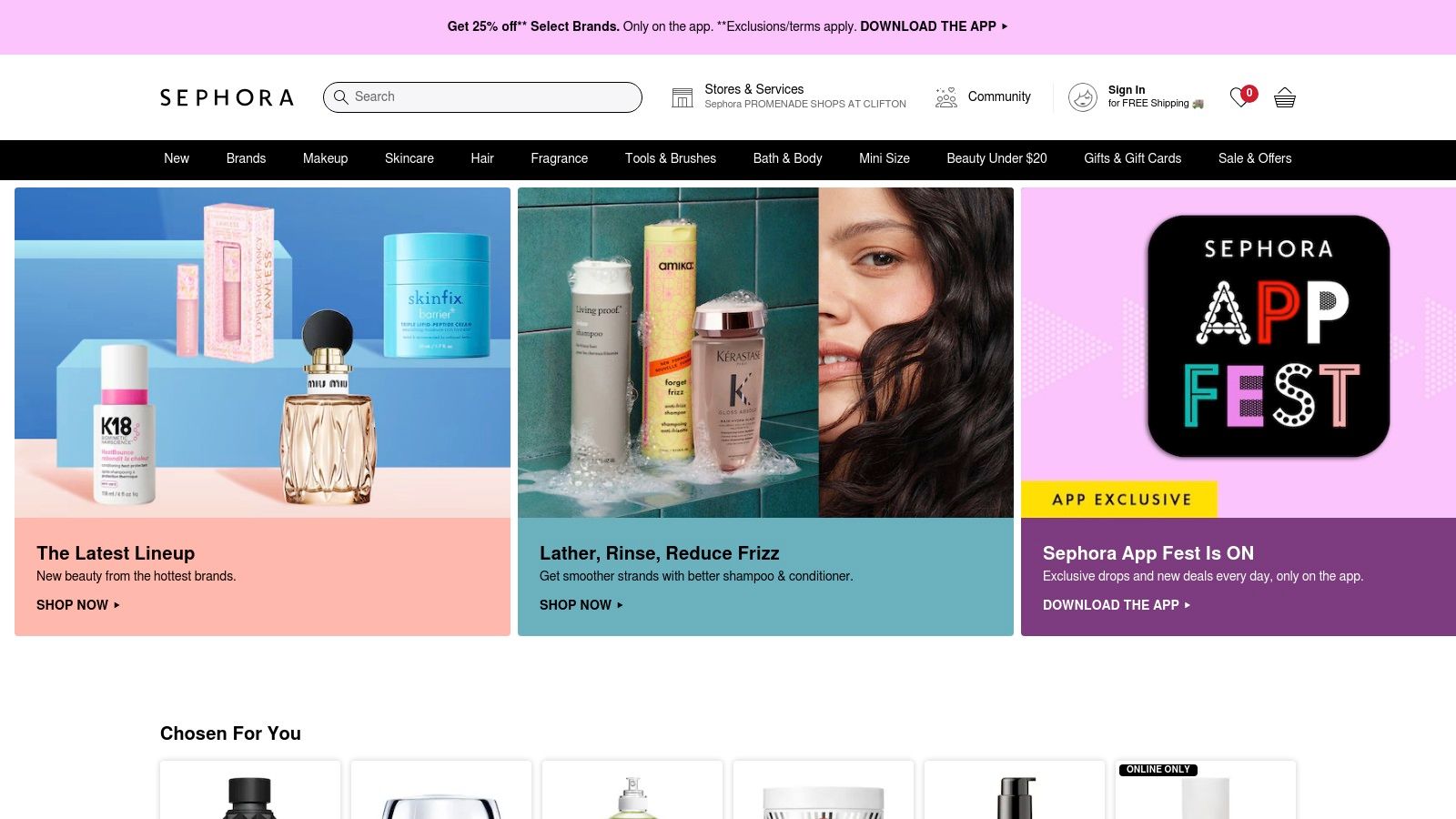 Sephora (Clean at Sephora)