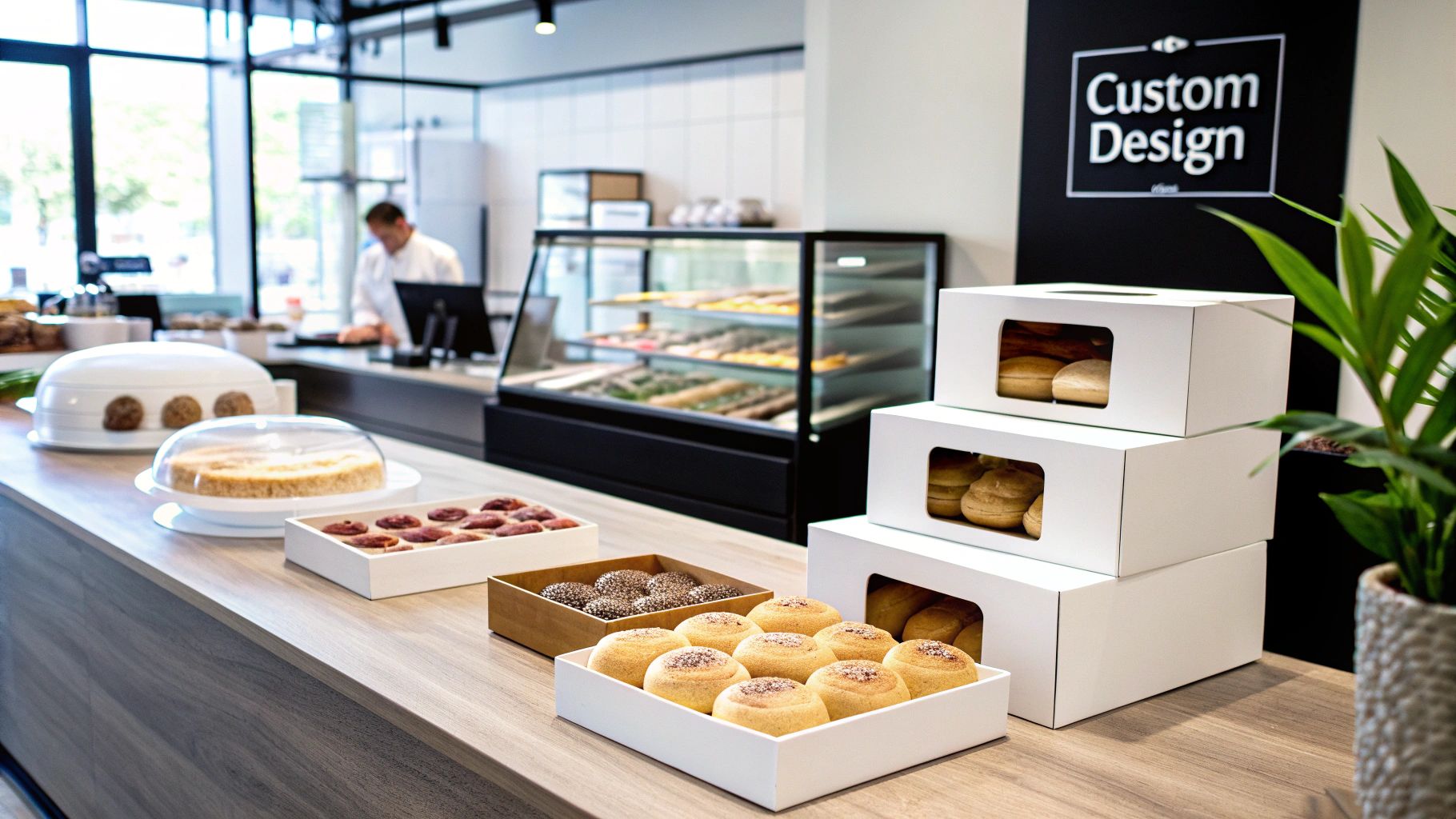 Personalized bakery boxes
