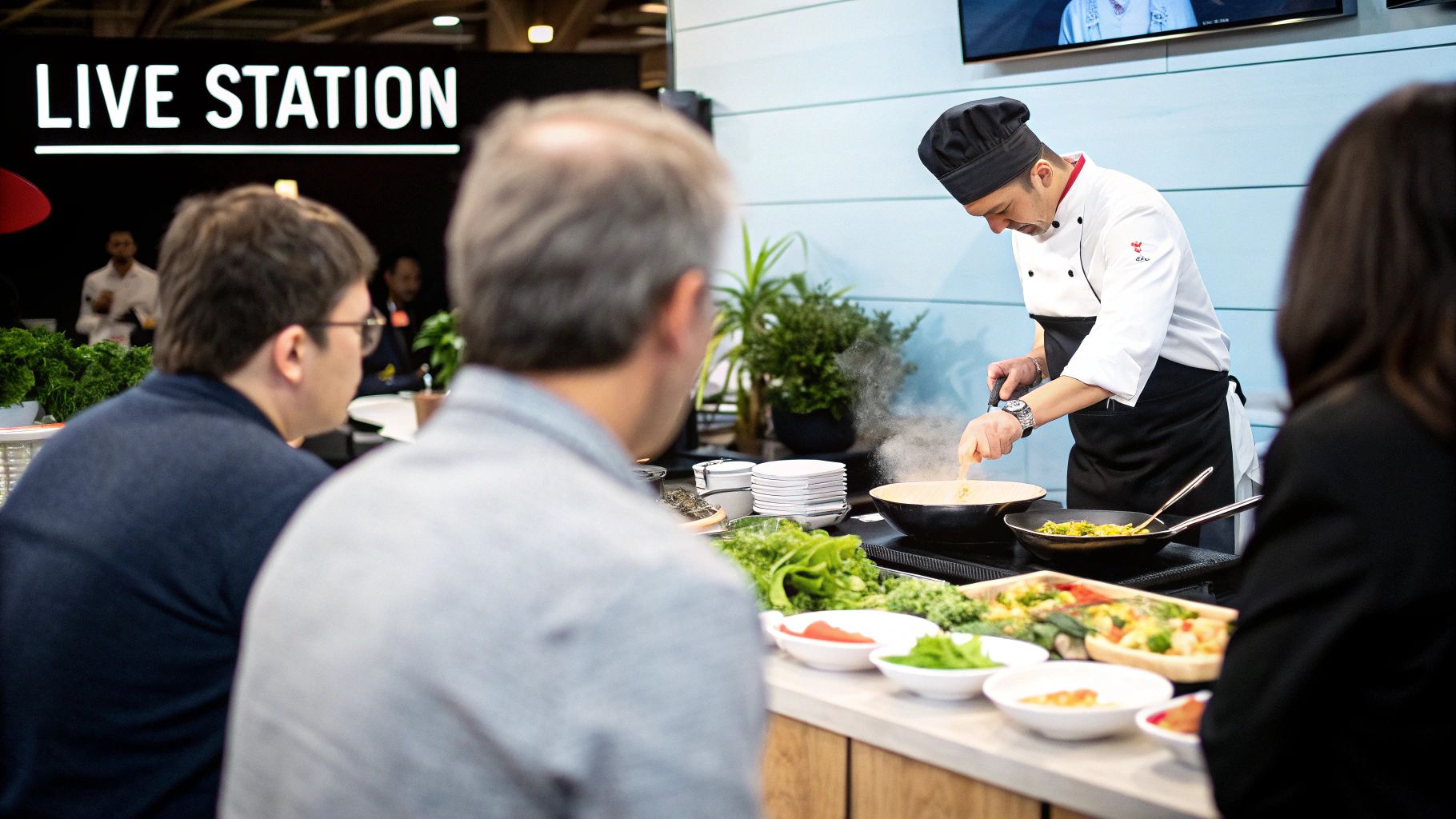 Interactive Food Stations
