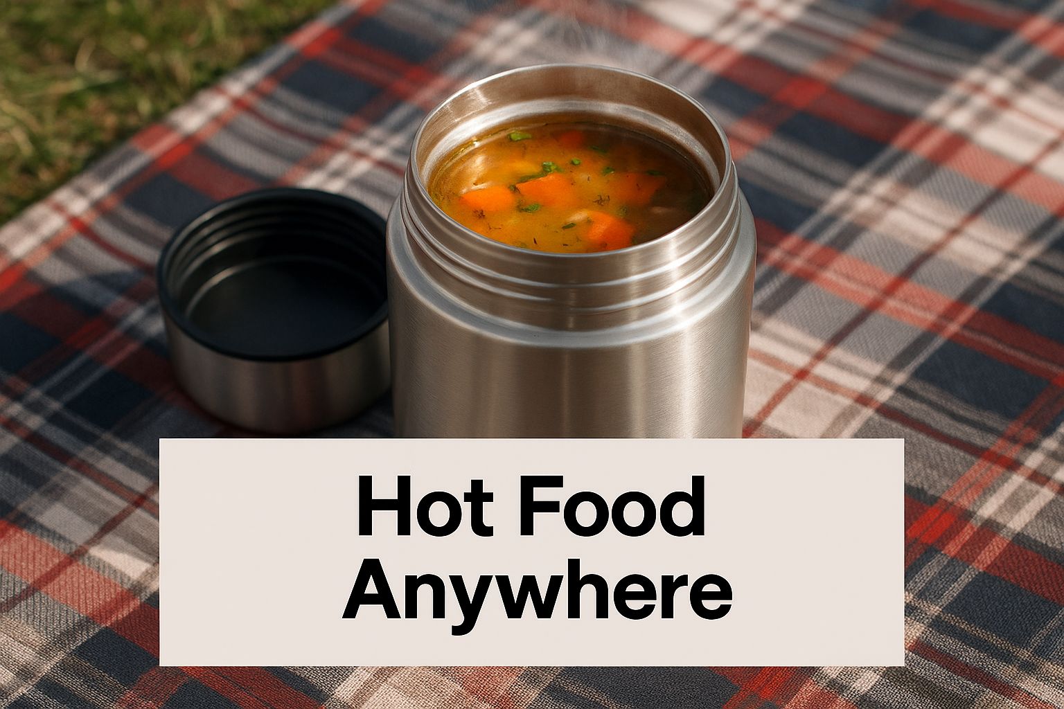 Infographic about best containers for keeping food hot