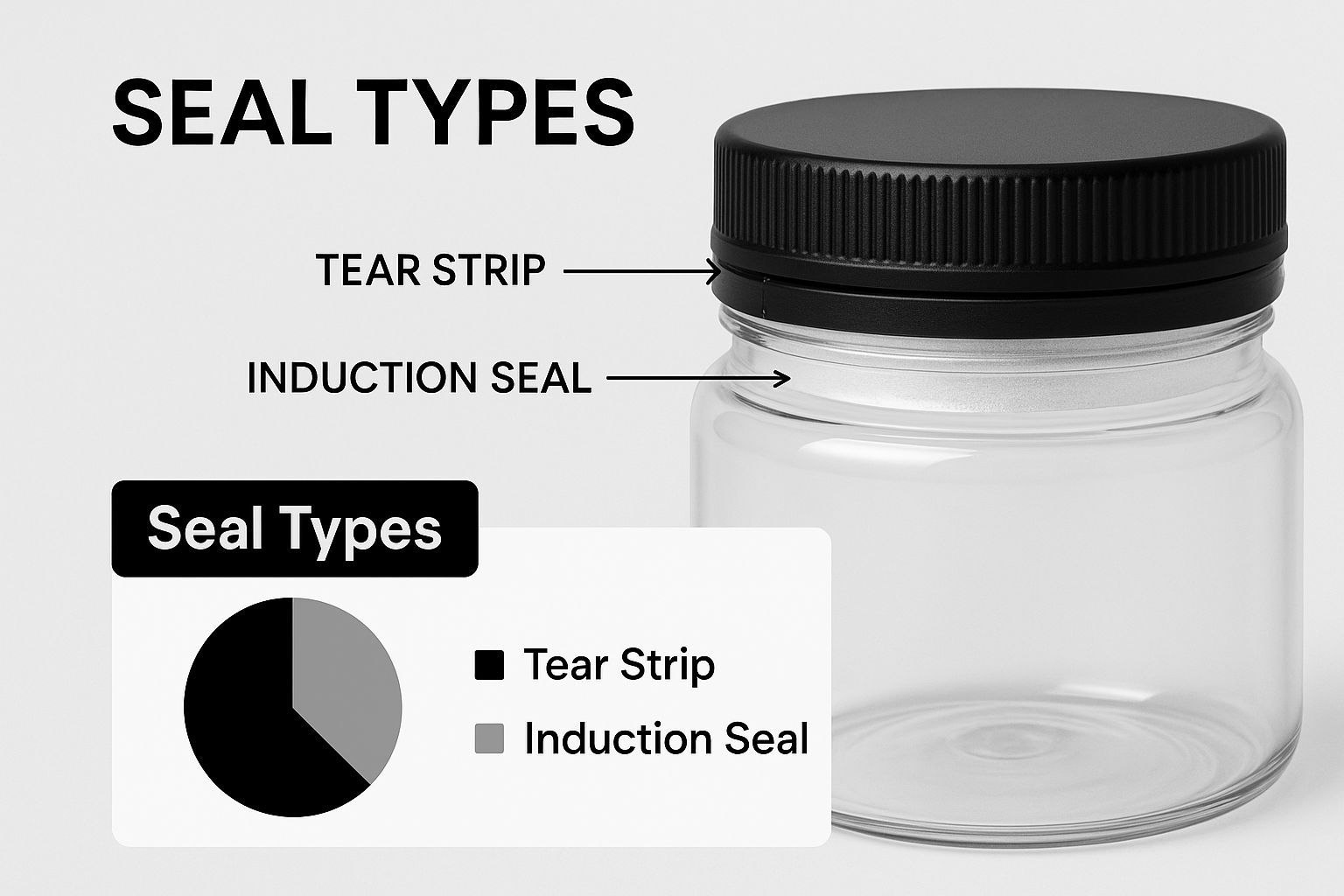 Infographic about tamper evident food packaging