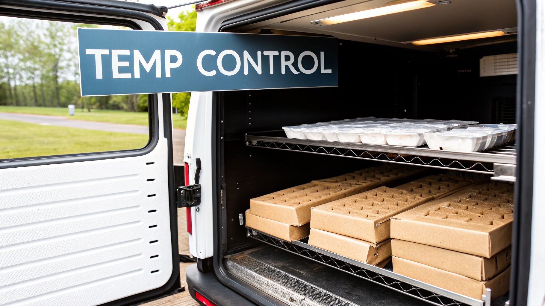 Smart packaging strategies for food delivery