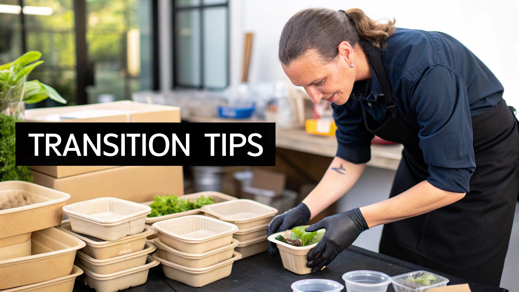 Eco-friendly takeout containers