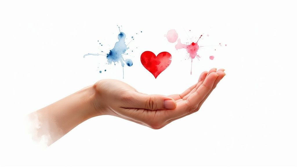 Eine person sitzt allein auf einer schaukel und schaut nachdenklich über einen ruhigen see.