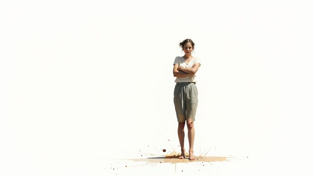 Alleine glücklich sein: wie du in dir selbst ein zuhause findest Eine nachdenkliche person sitzt an einem fenster und schaut in die ferne, während das sonnenlicht ihr gesicht erhellt.