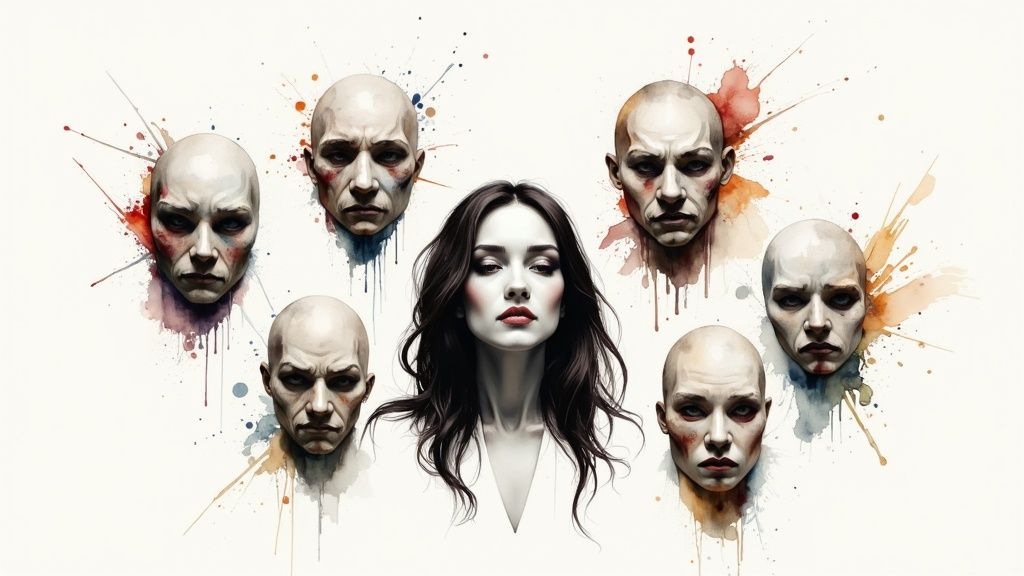 Eine nachdenkliche frau schaut aus dem fenster und reflektiert über die dynamik ihrer freundschaft.