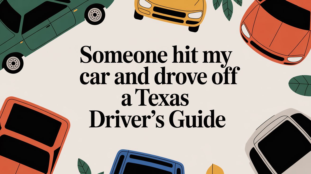 Someone Hit My Car and Drove Off a Texas Driver's Guide